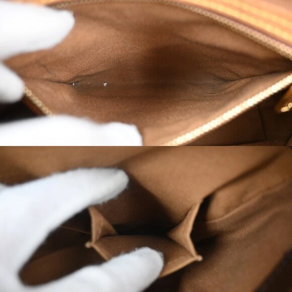 LOUIS VUITTON Cabas Piano Shoulder Bag Monogram Leather Brown M51148 70EF801 - Picture 12 of 14